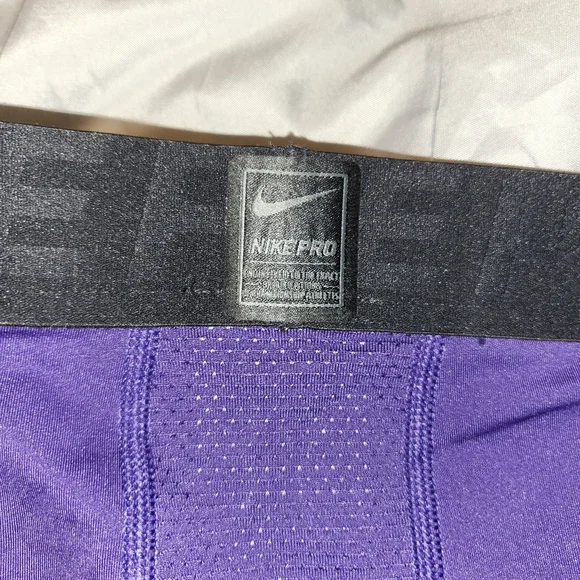 Nike NBA Pro Padded Tights 3/4 Sz 2XL-T - Picture 4 of 5